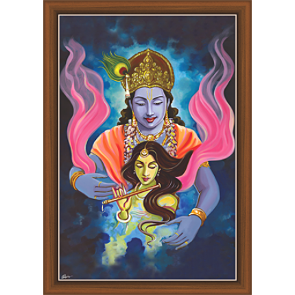 Radha Krishna Paintings (RK-9105)